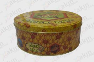 3 Kg Round honey tins
